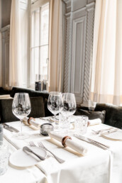 Klare Linie und viel Liebe zum Detail im Restaurant Heugümper