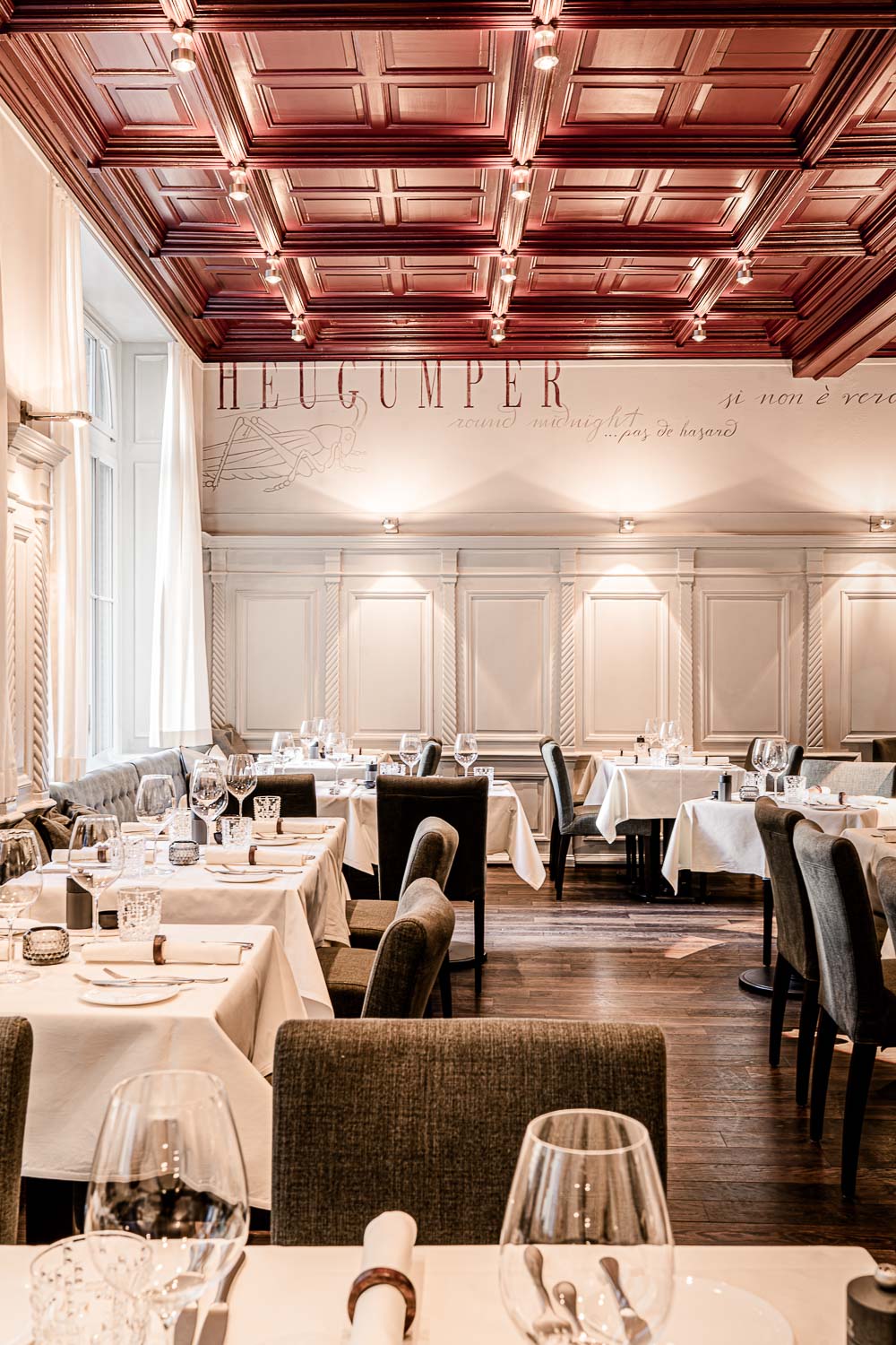 Wohlige Atmosphäre im Restaurant Heugümper